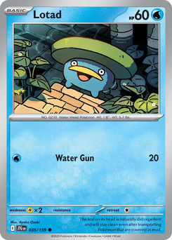 Lotad #35 from Journey Together