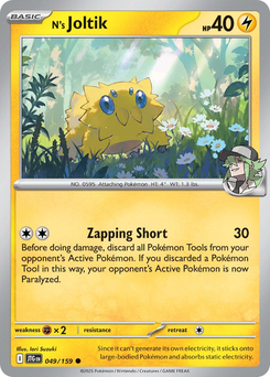 N's Joltik #49 from Journey Together