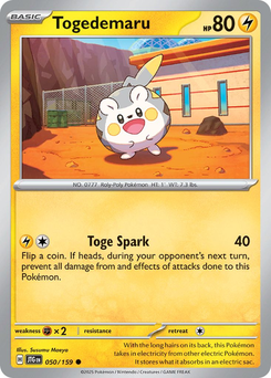 Togedemaru #50 from Journey Together