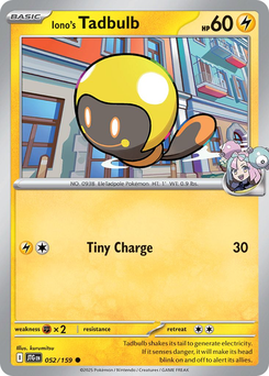 Iono's Tadbulb #52 from Journey Together