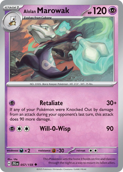 Alolan Marowak #57 from Journey Together