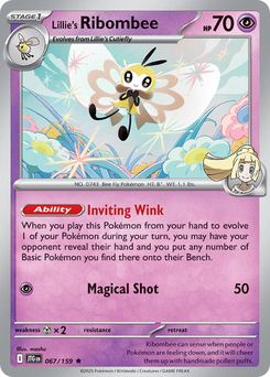 Lillie's Ribombee #67 from Journey Together