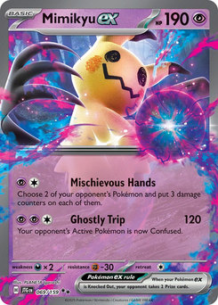 Mimikyu ex #69 from Journey Together