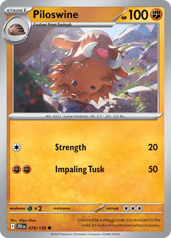 Piloswine #78 from Journey Together
