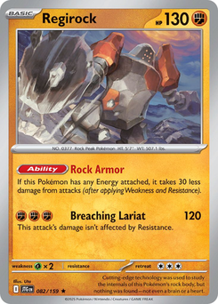 Regirock #82 from Journey Together