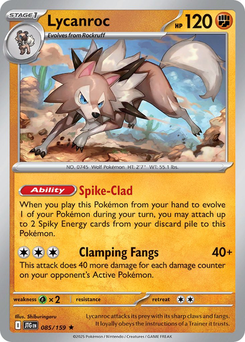 Lycanroc #85 from Journey Together