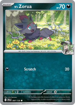 N's Zorua #97 from Journey Together