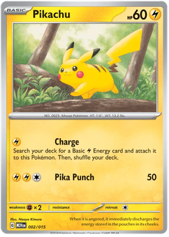 Pikachu #2 from McDonald's Dragon Discovery