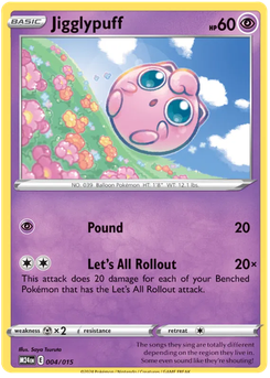 Jigglypuff #4 from McDonald's Dragon Discovery