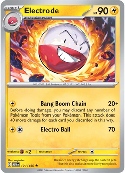 Electrode #101 from Scarlet & Violet 151