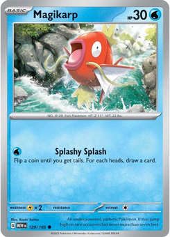 Magikarp #129 from Scarlet & Violet 151
