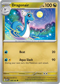 Dragonair #148 from Scarlet & Violet 151