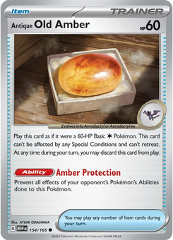 Antique Old Amber #154 from Scarlet & Violet 151