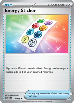 Energy Sticker #159 from Scarlet & Violet 151