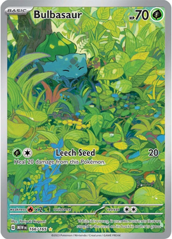 Bulbasaur #166 from Scarlet & Violet 151