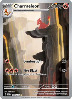 Charmeleon #169 from Scarlet & Violet 151