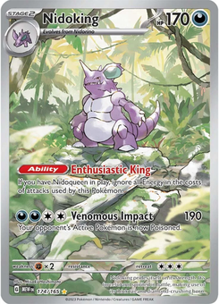 Nidoking #174 from Scarlet & Violet 151