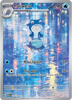 Poliwhirl #176 from Scarlet & Violet 151