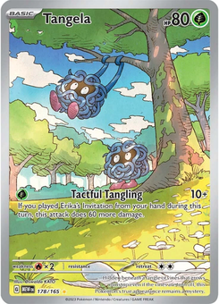 Tangela #178 from Scarlet & Violet 151