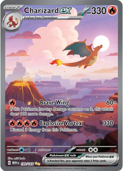 Charizard ex #199 from Scarlet & Violet 151