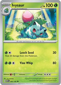 Ivysaur #2 from Scarlet & Violet 151