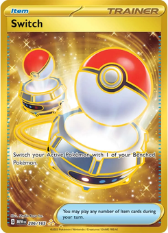 Switch #206 from Scarlet & Violet 151