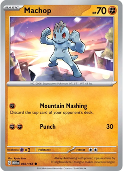 Machop #66 from Scarlet & Violet 151