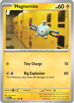 Magnemite #81 from Scarlet & Violet 151