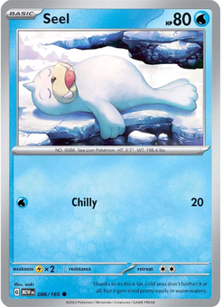 Seel #86 from Scarlet & Violet 151