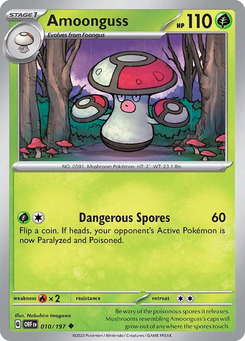 Amoonguss #10 from Obsidian Flames