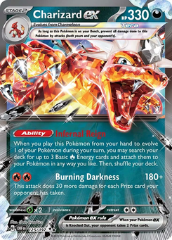 Charizard ex #125 from Obsidian Flames