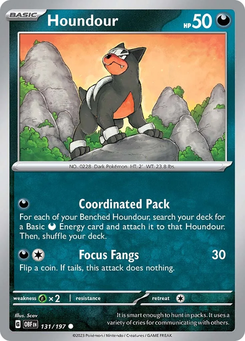 Houndour #131 from Obsidian Flames