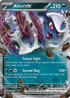 Absol ex #135 from Obsidian Flames