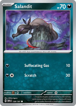 Salandit #139 from Obsidian Flames