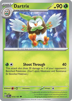 Dartrix #14 from Obsidian Flames