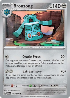 Bronzong #145 from Obsidian Flames