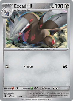 Excadrill #147 from Obsidian Flames