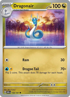 Dragonair #158 from Obsidian Flames