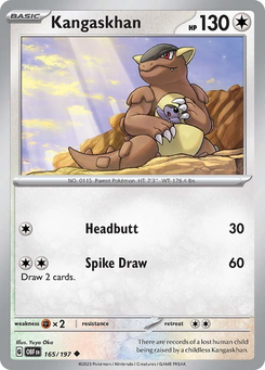 Kangaskhan #165 from Obsidian Flames