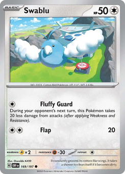 Swablu #169 from Obsidian Flames