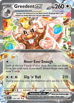 Greedent ex #179 from Obsidian Flames