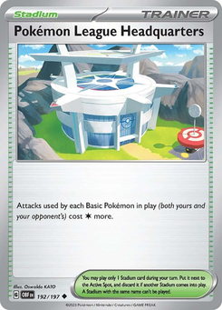 Pokémon League Headquarters #192 from Obsidian Flames