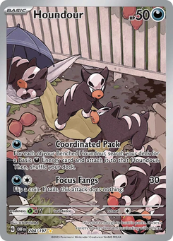 Houndour #204 from Obsidian Flames