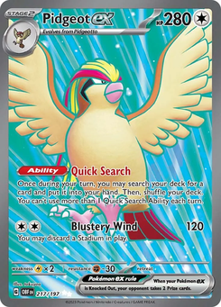 Pidgeot ex #217 by Takuyaa