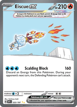 Eiscue ex #222 from Obsidian Flames