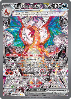 Charizard ex #223 from Obsidian Flames