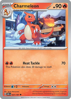 Charmeleon #27 from Obsidian Flames