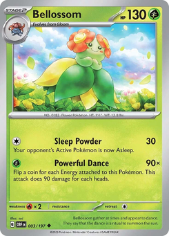 Bellossom #3 from Obsidian Flames