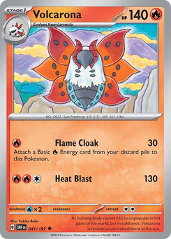 Volcarona #41 from Obsidian Flames