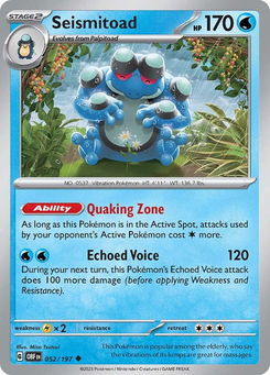 Seismitoad #52 from Obsidian Flames